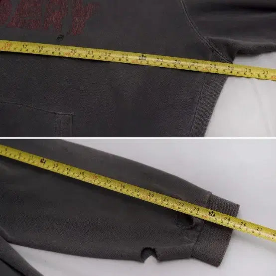 [BUNJANG] SURGERY x HAPPYPEOPLEGALLERY Rock Pigment Oversized Hoodie / 써저리 x 해피피플 락 피그먼트 오버핏 후디 (105~110+)