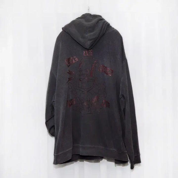 [BUNJANG] SURGERY x HAPPYPEOPLEGALLERY Rock Pigment Oversized Hoodie / 써저리 x 해피피플 락 피그먼트 오버핏 후디 (105~110+)
