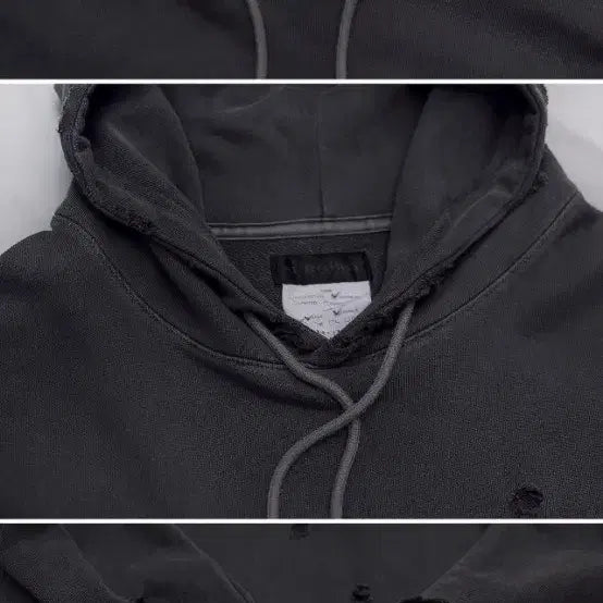 [BUNJANG] SURGERY x HAPPYPEOPLEGALLERY Rock Pigment Oversized Hoodie / 써저리 x 해피피플 락 피그먼트 오버핏 후디 (105~110+)