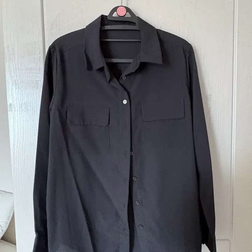 [BUNJANG] Ivory Black Shirt / 아이보리 블랙 셔츠 새상품