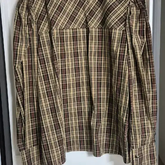 [SOLD OUT] (새옷)한섬 랑방 체크 블라우스