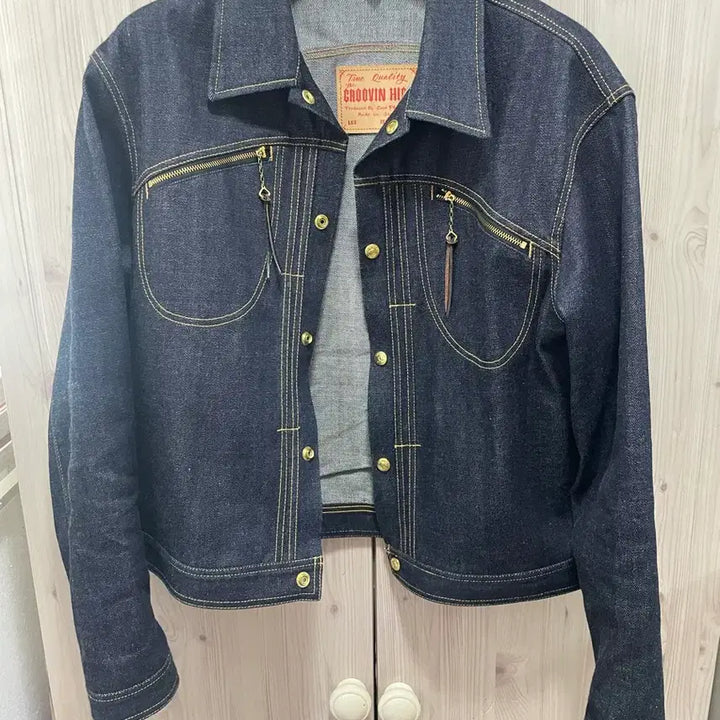 [SOLD OUT] 그루빈하이 데님 자켓 L