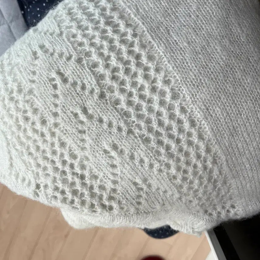 [BUNJANG] thetis Knit Wrap Cardigan - Light Mint / 더티스thetis 니트 랩가다건 (연한 민트컬러)
