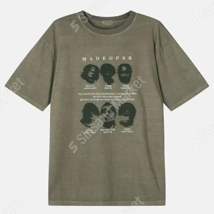 [BUNJANG] Pigment Short Sleeve T-shirt / 피그먼트 반팔티(새상품)