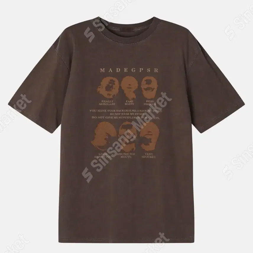 [BUNJANG] Pigment Short Sleeve T-shirt / 피그먼트 반팔티(새상품)
