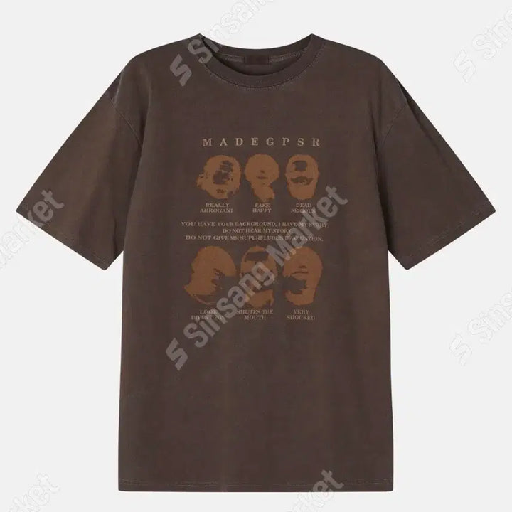 [BUNJANG] Pigment Short Sleeve T-shirt / 피그먼트 반팔티(새상품)