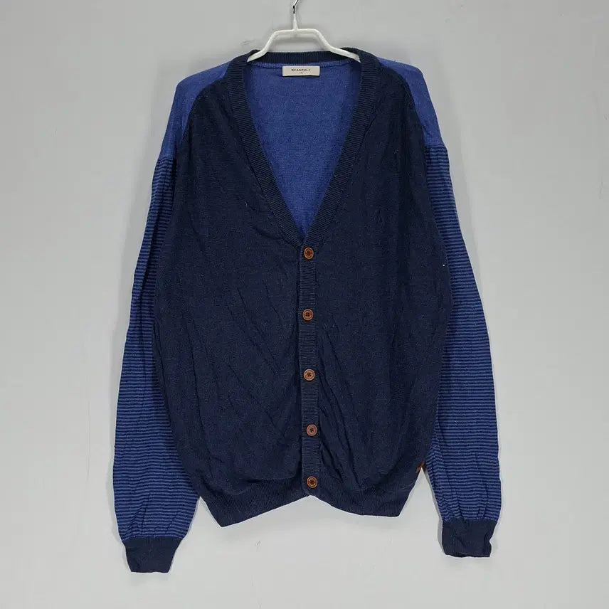 [SOLD OUT] [AI 93%] 빈폴 여115 니트카디건 봄가을 블루 04566