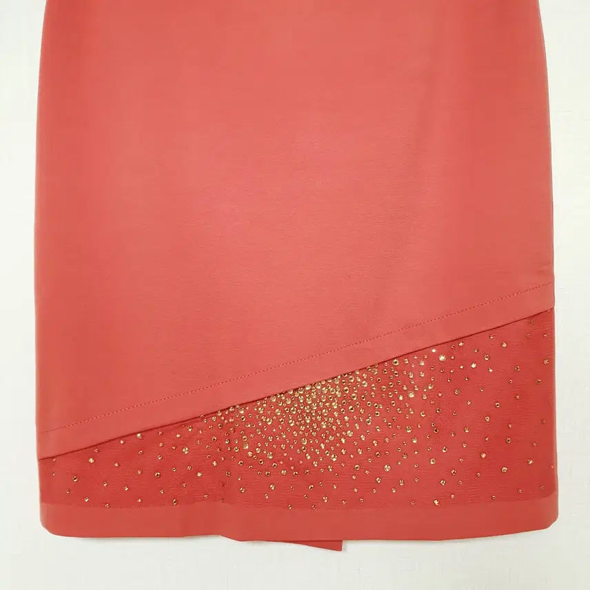 [BUNJANG] Misha Jewel Point Asymmetric 55 Skirt / 미샤 쥬얼포인트 언밸런스 55 스커트 핑크