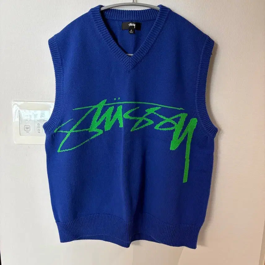 [BUNJANG] Stussy Sweater Vest / 스투시 스웨터 베스트