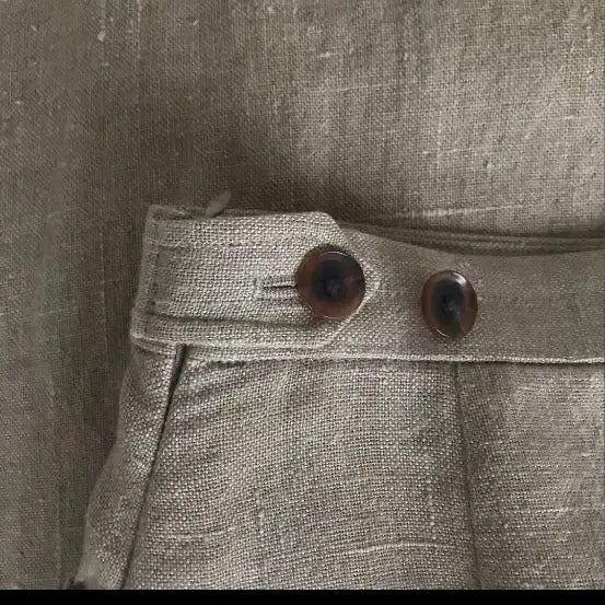 [BUNJANG] Auralee Linen Beige Long Skirt / 오라리 린넨  베이지 롱 스커트