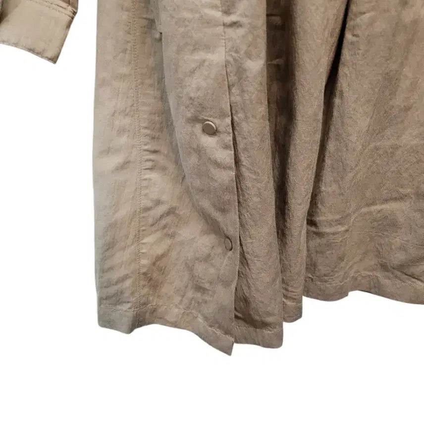 [BUNJANG] Premium Blend Long Outerwear / 인견 면 나일론 혼방 최고급 소재  봄 초가을 롱아우터