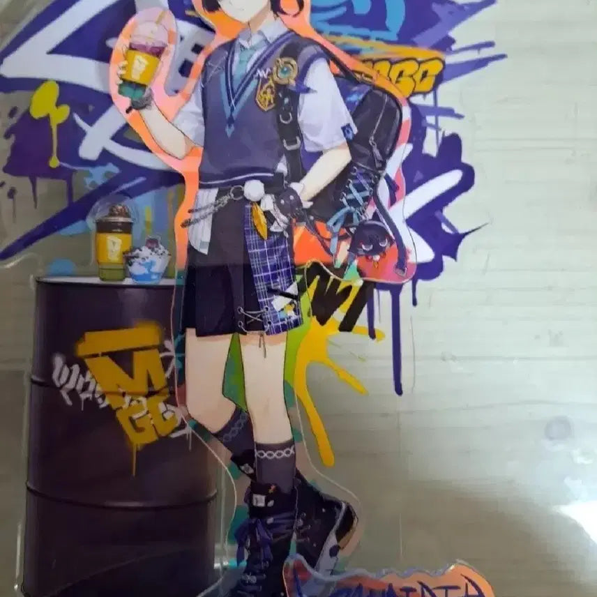 [BUNJANG] Genshin Impact Megacoffee Collaboration Acrylic Stand / 원신 메가커피 콜라보 아크릴스탠드 판매