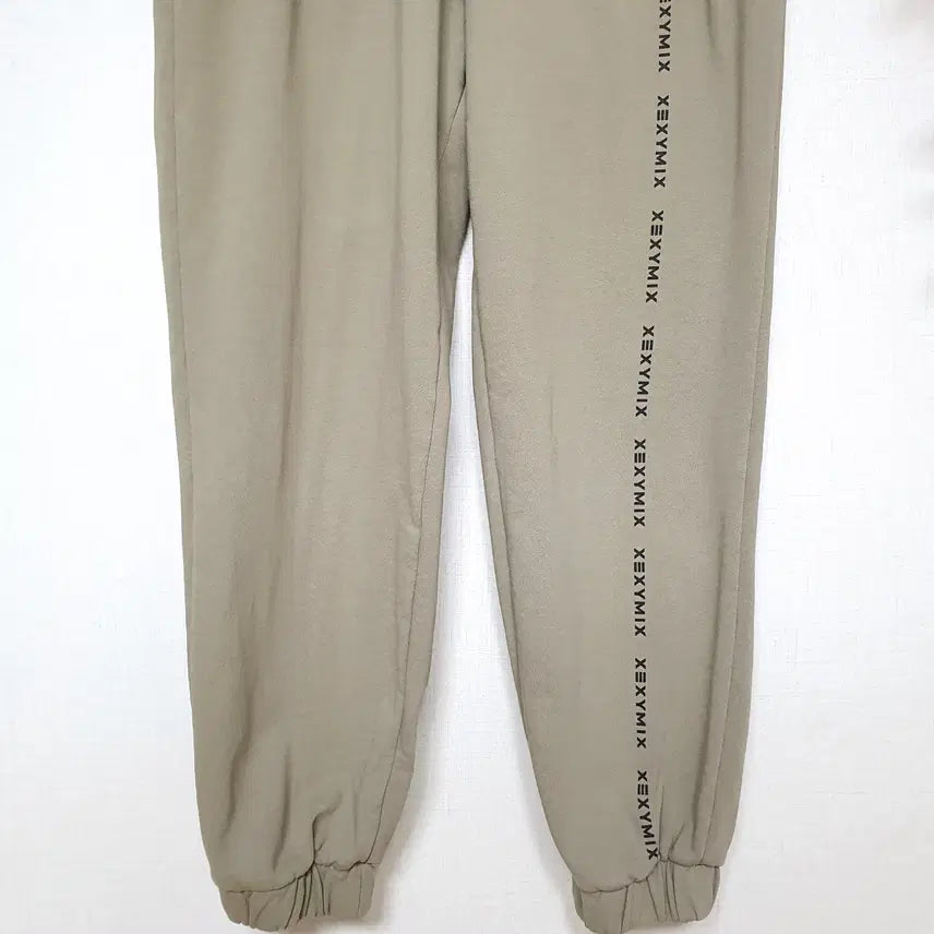 [BUNJANG] Xexymix Lettering Training Jogger Pants (Khaki) - Size L / 젝시믹스 21SS 레터링 트레이닝 조거팬츠 77 카키 L