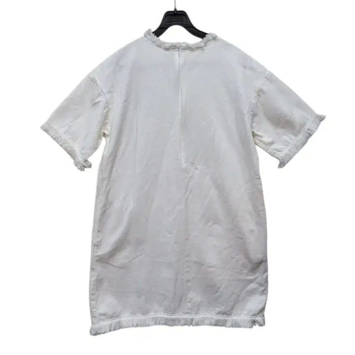 [BUNJANG] GU White Midi Dress / 브랜드 GU 면100퍼 화이트 미디길이 원피스