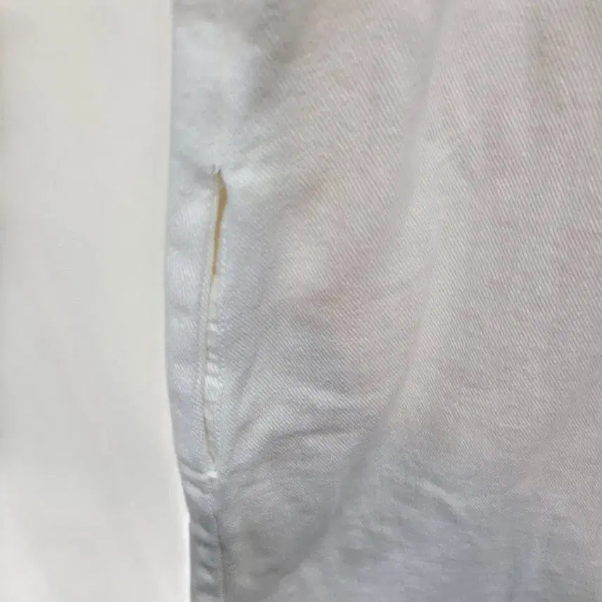 [BUNJANG] GU White Midi Dress / 브랜드 GU 면100퍼 화이트 미디길이 원피스