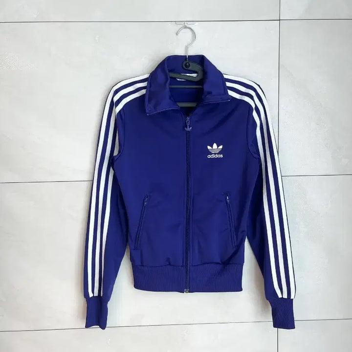 [BUNJANG] Adidas Firebird Track Jacket Purple [XS] / 아디다스 딱붙핏 파이어버드 져지 퍼플 [XS]