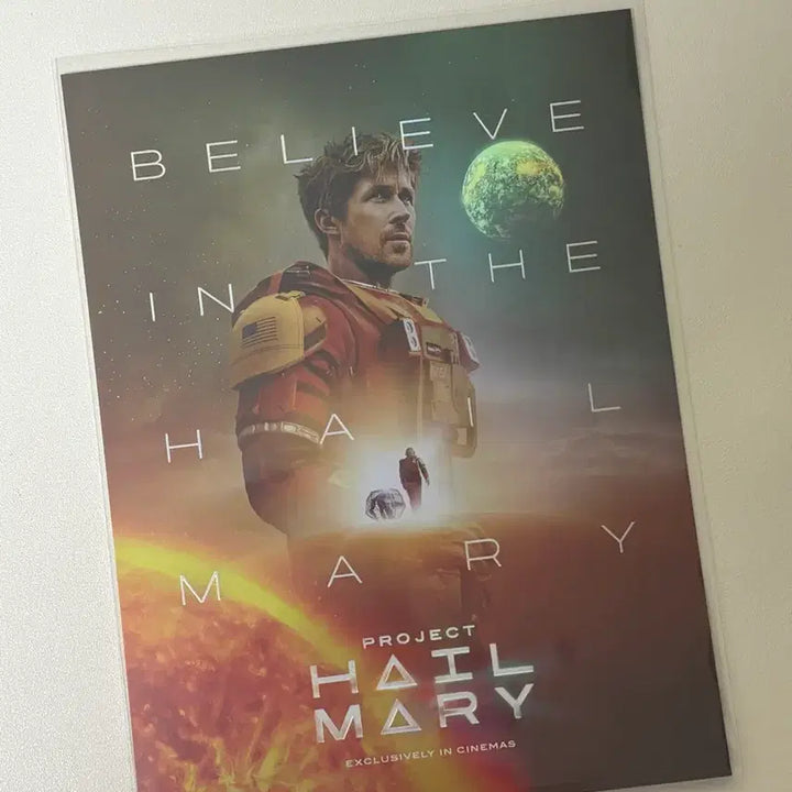 [BUNJANG] Project Hail Mary Art Card / 프로젝트 헤일메리 특전 아트카드 1장
