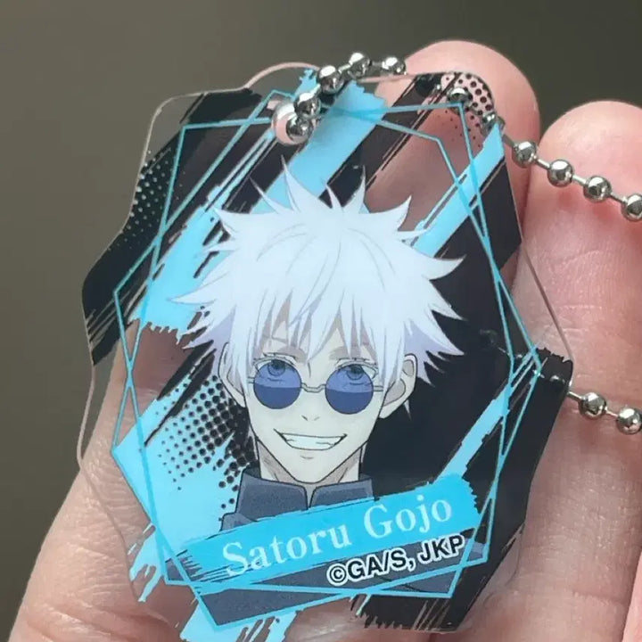 [BUNJANG] Jujutsu Kaisen Gojo Satoru Mini Acrylic Keyring / 정품)주술회전 회옥옥절 고죠 미니 아크릴키링