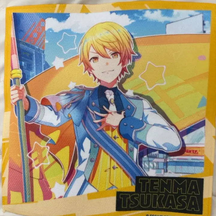 [BUNJANG] Project Sekai Tsukasa Animate Plus Cafe Collaboration Handkerchief / 프세카 츠카사 애니플러스 카페 콜라보 손수건 핸드타올 브뉴월