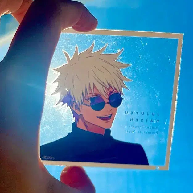 [BUNJANG] Jujutsu Kaisen Gojo Satoru Acrylic Coaster / 정품) 주술회전 고죠 사토루 회옥옥절 아크릴 코스터