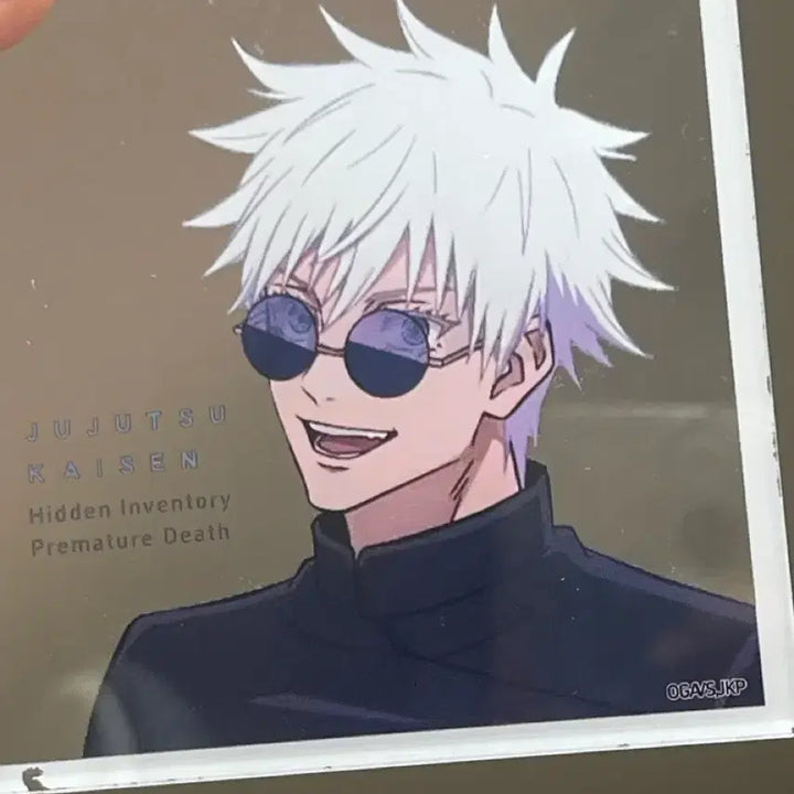 [BUNJANG] Jujutsu Kaisen Gojo Satoru Acrylic Coaster / 정품) 주술회전 고죠 사토루 회옥옥절 아크릴 코스터