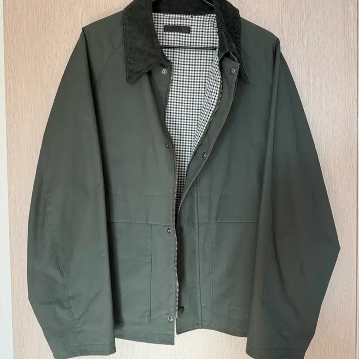 [BUNJANG] Uniqlo Blouson Jacket XL Khaki / 유니클로 블루종 자켓
