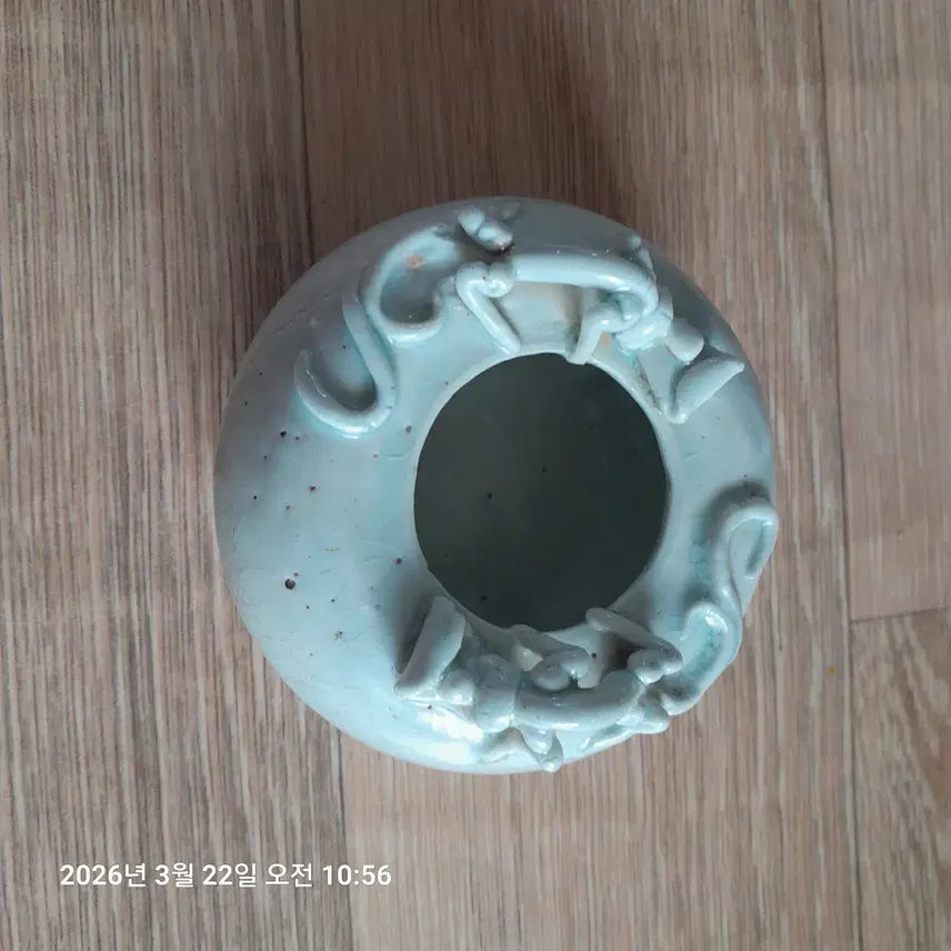 [BUNJANG] White Porcelain Dragon Motif Brush Washer / 백자용문필세