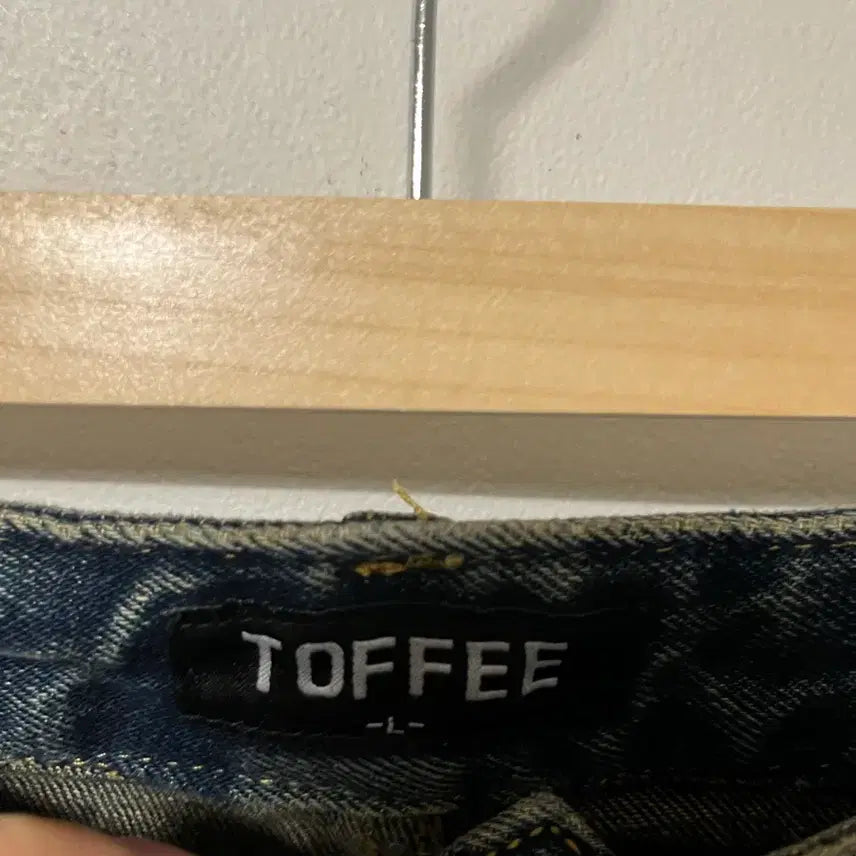 [SOLD OUT] 32 TOFFEE 와이드 데님 청바지 정품