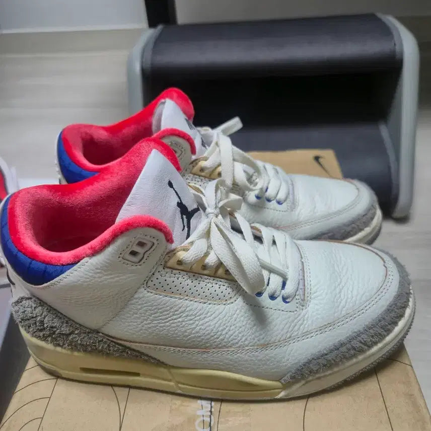 [BUNJANG] Nike Jordan 3 Seoul 2.0 Retro Sneakers / 조던 3 서울 2.0 레트로 245mm