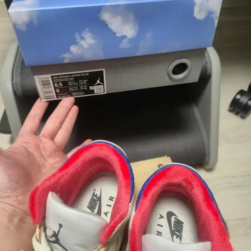 [BUNJANG] Nike Jordan 3 Seoul 2.0 Retro Sneakers / 조던 3 서울 2.0 레트로 245mm