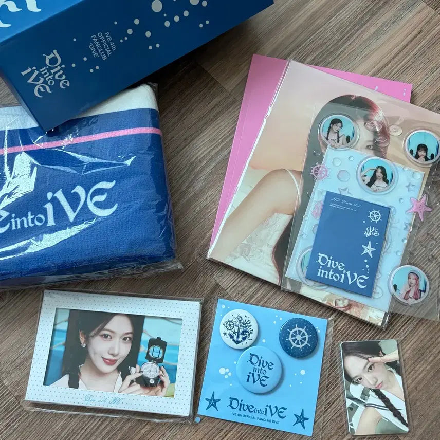 [SOLD OUT] 포카포함) 아이브 포카 다이브 4기 키트 풀구성