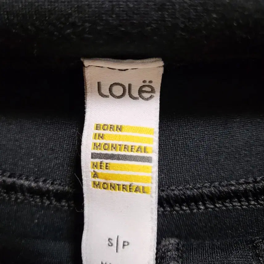 [BUNJANG] LOLE Montreal Black Leggings Pants (Size 55) / LOLE 롤리(몬트리올) 블랙 레깅스팬츠(55)