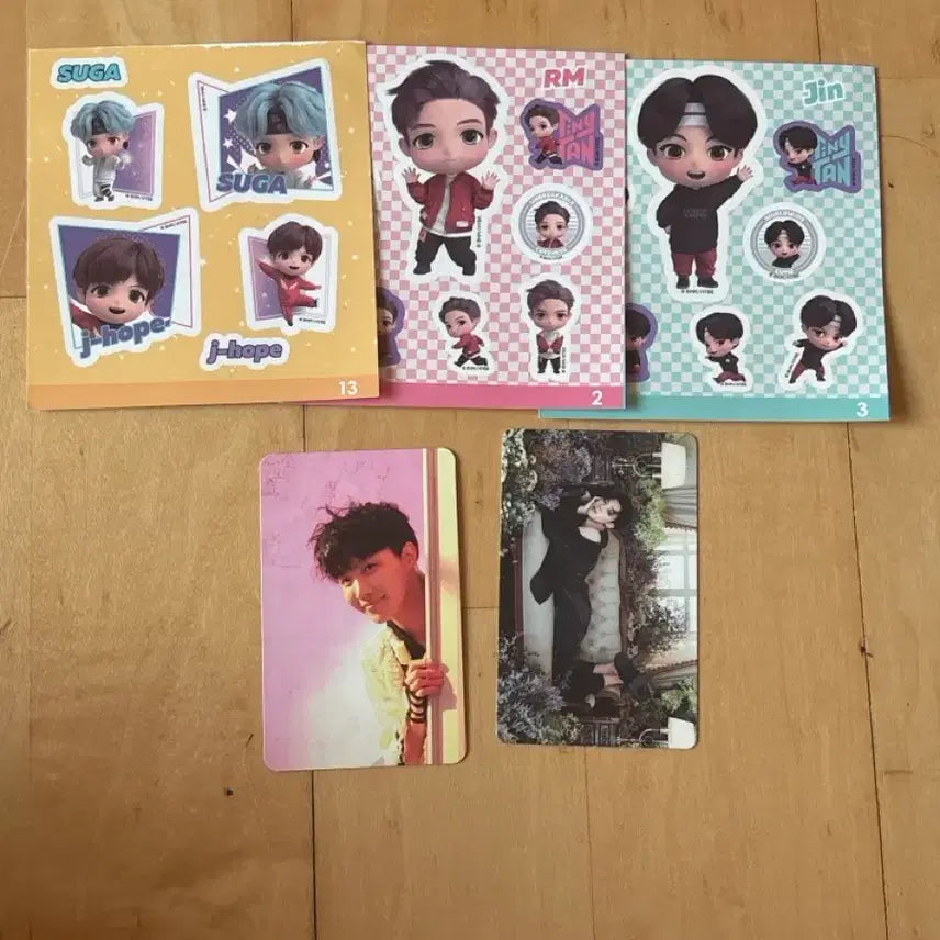 [BUNJANG] BTS Photocard and Sticker Set / BTS포카