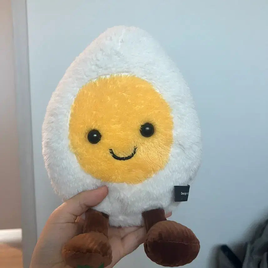 [BUNJANG] Vintage Fried Egg Doll / 일본 소품샵 계란 후라이 인형 빈티지 인형