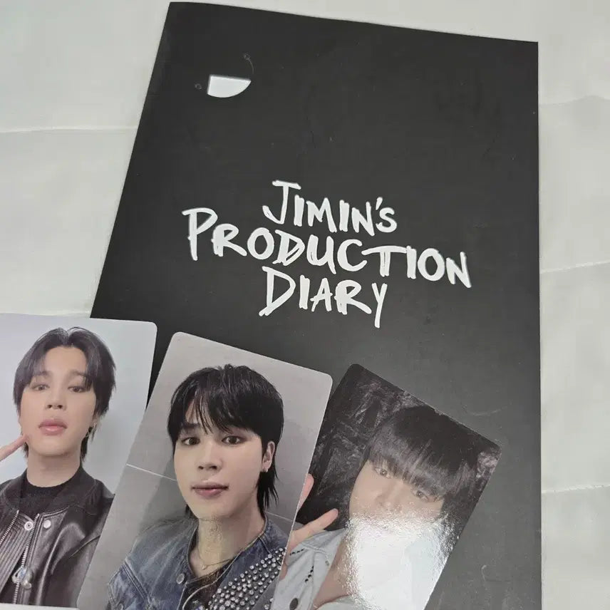 [BUNJANG] BTS Jimin Production Diary Bundle Set / 방탄 지민 프로덕션 다이어리 굿즈 풀세트
