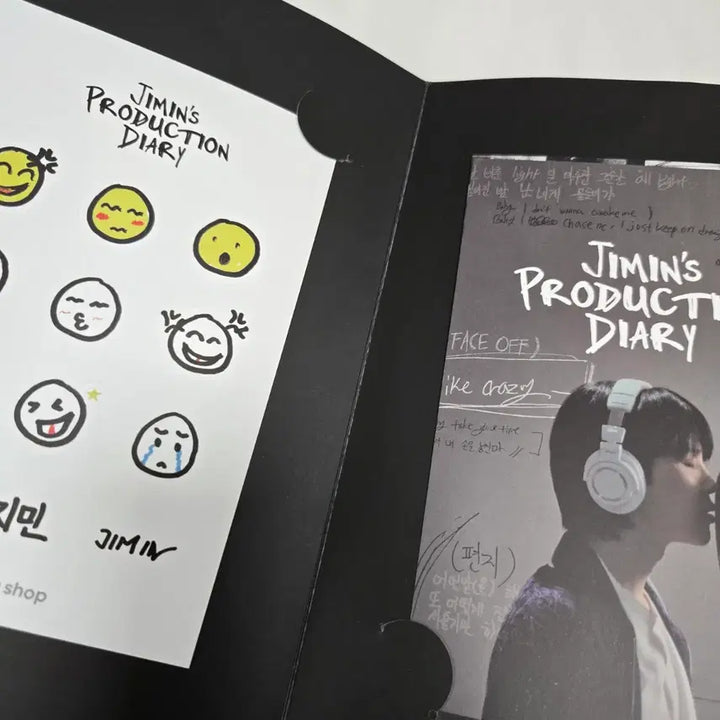[BUNJANG] BTS Jimin Production Diary Bundle Set / 방탄 지민 프로덕션 다이어리 굿즈 풀세트