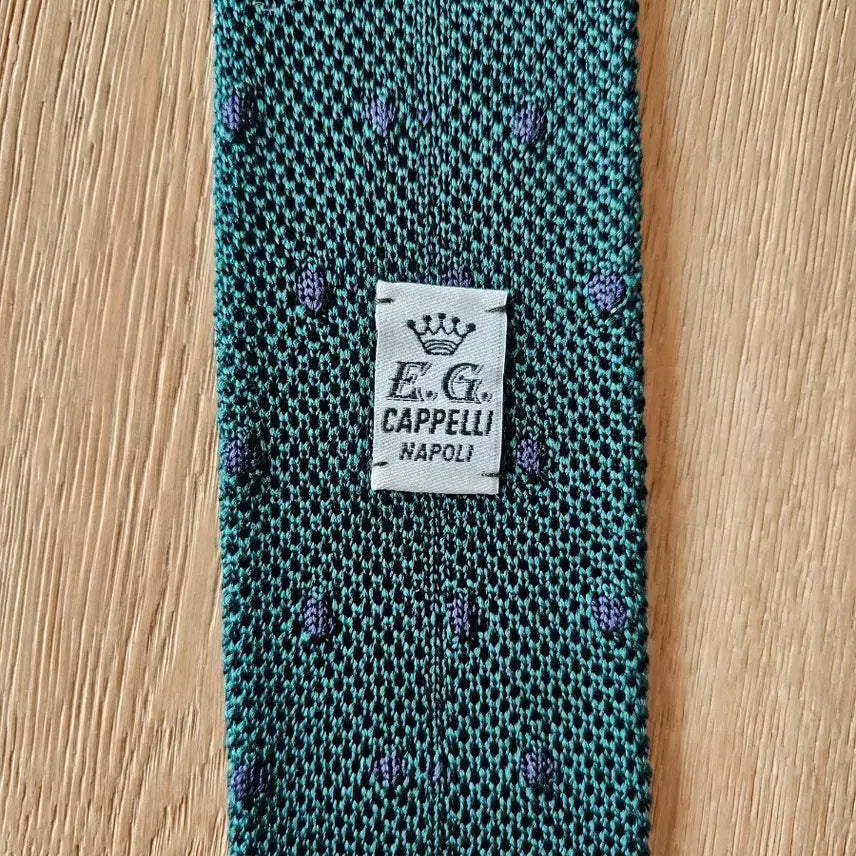 [BUNJANG] E.G. Capelli Silk Knit Tie / 이탈리아 나폴리 공방제작 E.G. Capelli 넥타이