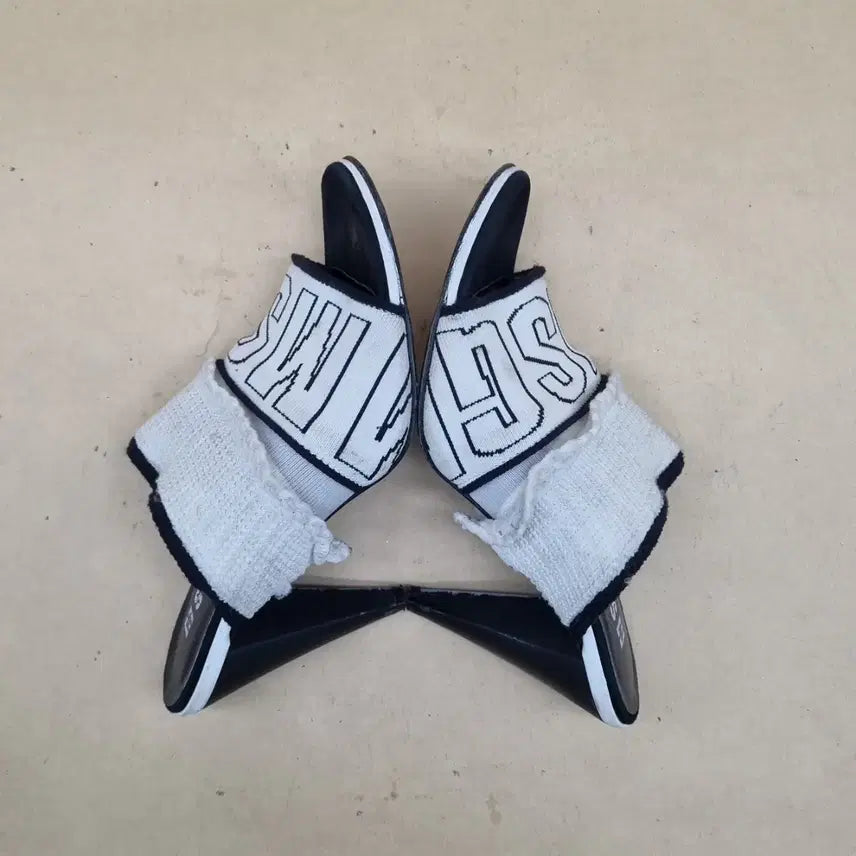 [BUNJANG] MSGM Heels Slippers 240 / MSGM  힐 슬리퍼 240 굽11