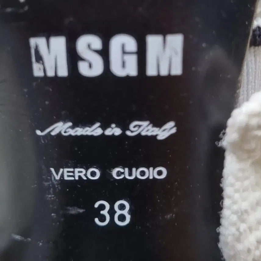 [BUNJANG] MSGM Heels Slippers 240 / MSGM  힐 슬리퍼 240 굽11
