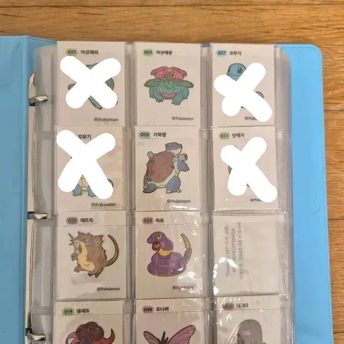[BUNJANG] Pokemon Tteokbokki Stickers / 포켓몬 띠부실 판매합니다