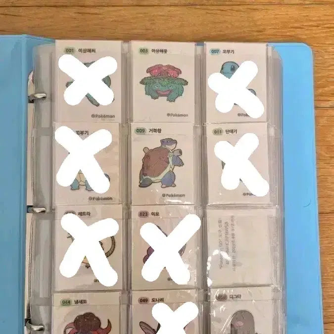[BUNJANG] Pokemon Tteokbokki Stickers / 포켓몬 띠부실 판매합니다