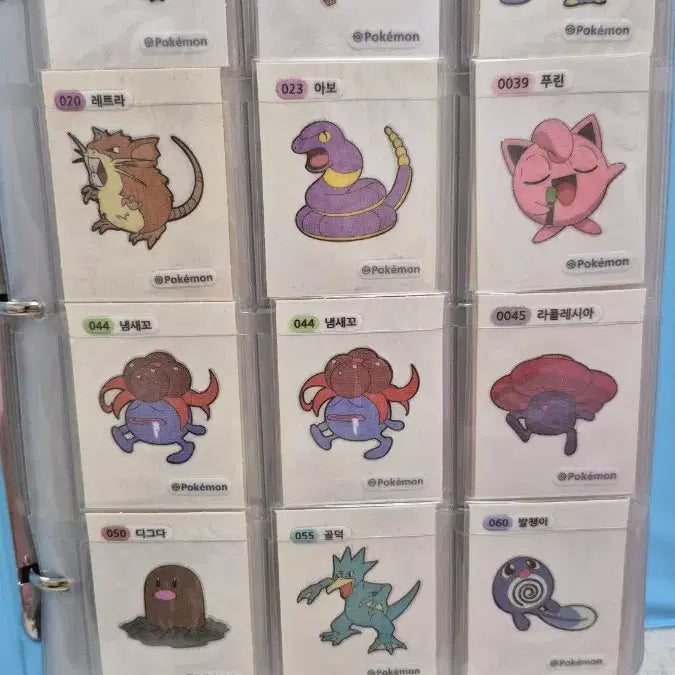[BUNJANG] Pokemon Tteokbokki Stickers / 포켓몬 띠부실 판매합니다