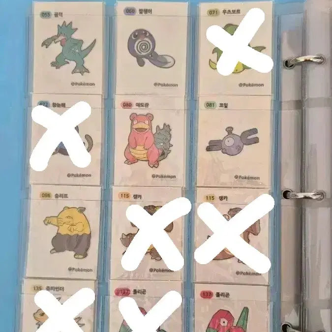 [BUNJANG] Pokemon Tteokbokki Stickers / 포켓몬 띠부실 판매합니다