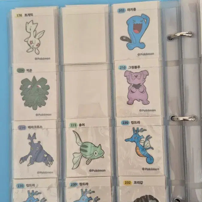 [BUNJANG] Pokemon Tteokbokki Stickers / 포켓몬 띠부실 판매합니다