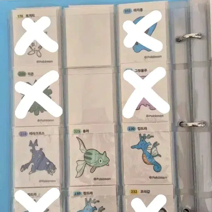 [BUNJANG] Pokemon Tteokbokki Stickers / 포켓몬 띠부실 판매합니다