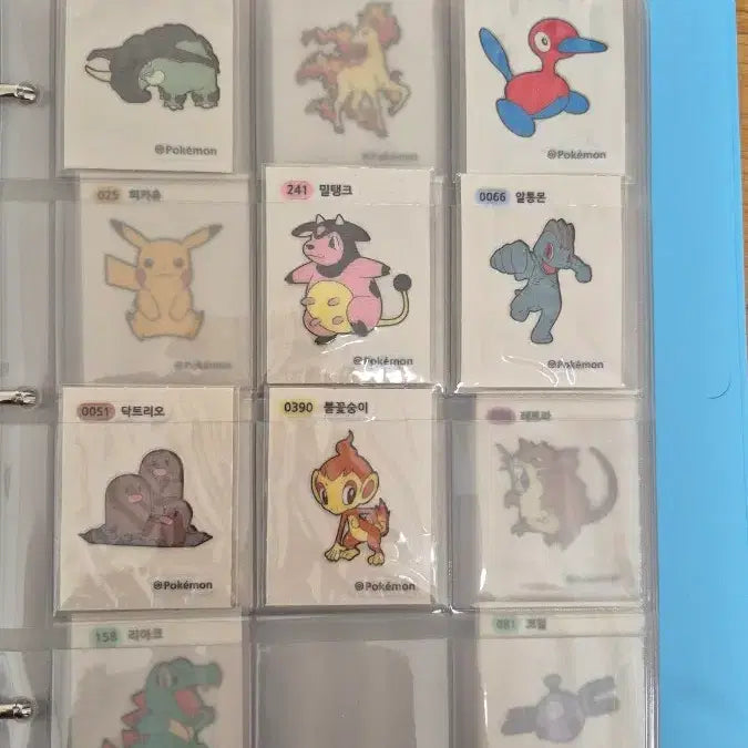 [BUNJANG] Pokemon Tteokbokki Stickers / 포켓몬 띠부실 판매합니다