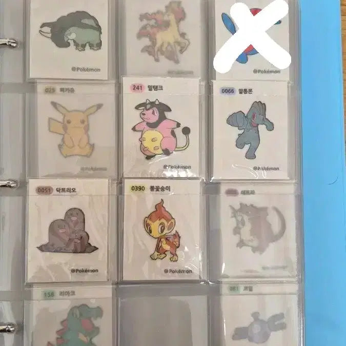 [BUNJANG] Pokemon Tteokbokki Stickers / 포켓몬 띠부실 판매합니다
