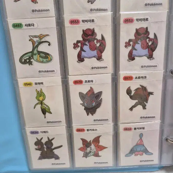[BUNJANG] Pokemon Tteokbokki Stickers / 포켓몬 띠부실 판매합니다