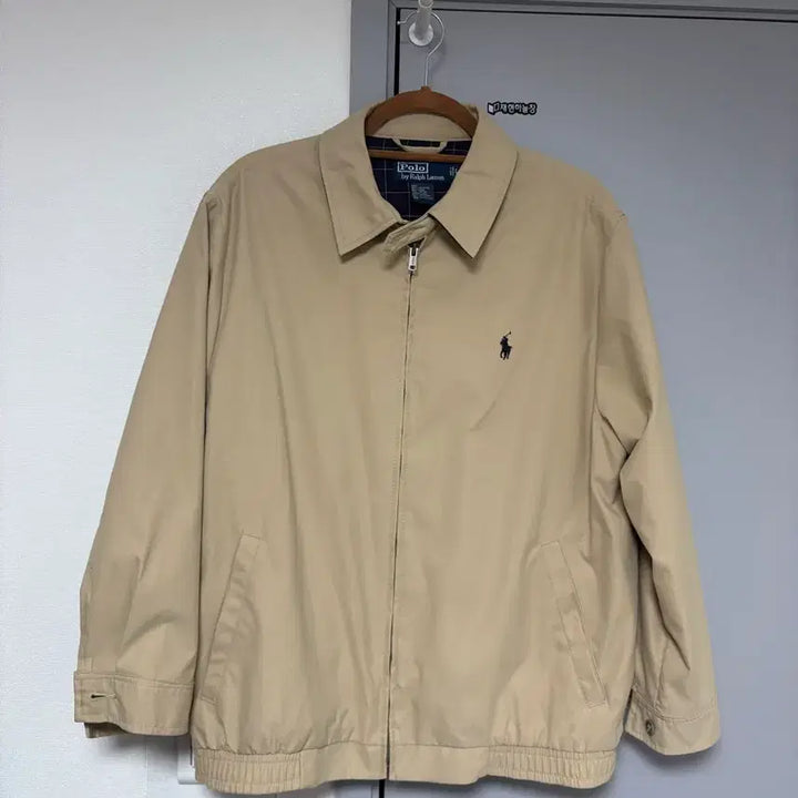 [BUNJANG] Polo Ralph Lauren Barn Swing Jacket - Beige - Size L / 폴로 바이스윙 자켓 L사이즈