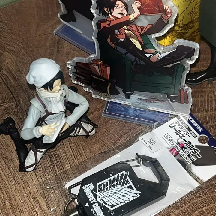 [BUNJANG] Attack on Titan Figure/Key Holder Merchandise / 진격의 거인 공식 키홀더